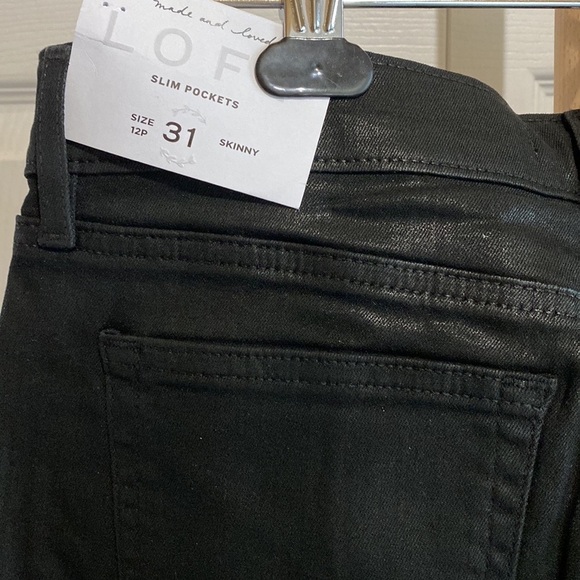 Loft Coated Skinny Jeans - Picture 5 of 8
